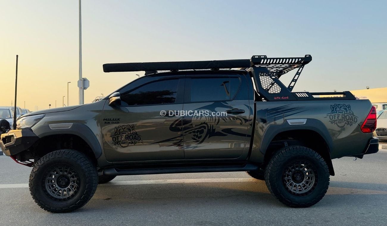 تويوتا هيلوكس OFF ROAD MODIFIED | RHD | 2.8L DIESEL ENGINE | 2022 (MT) | GTK 4X4 SPORTS BAR