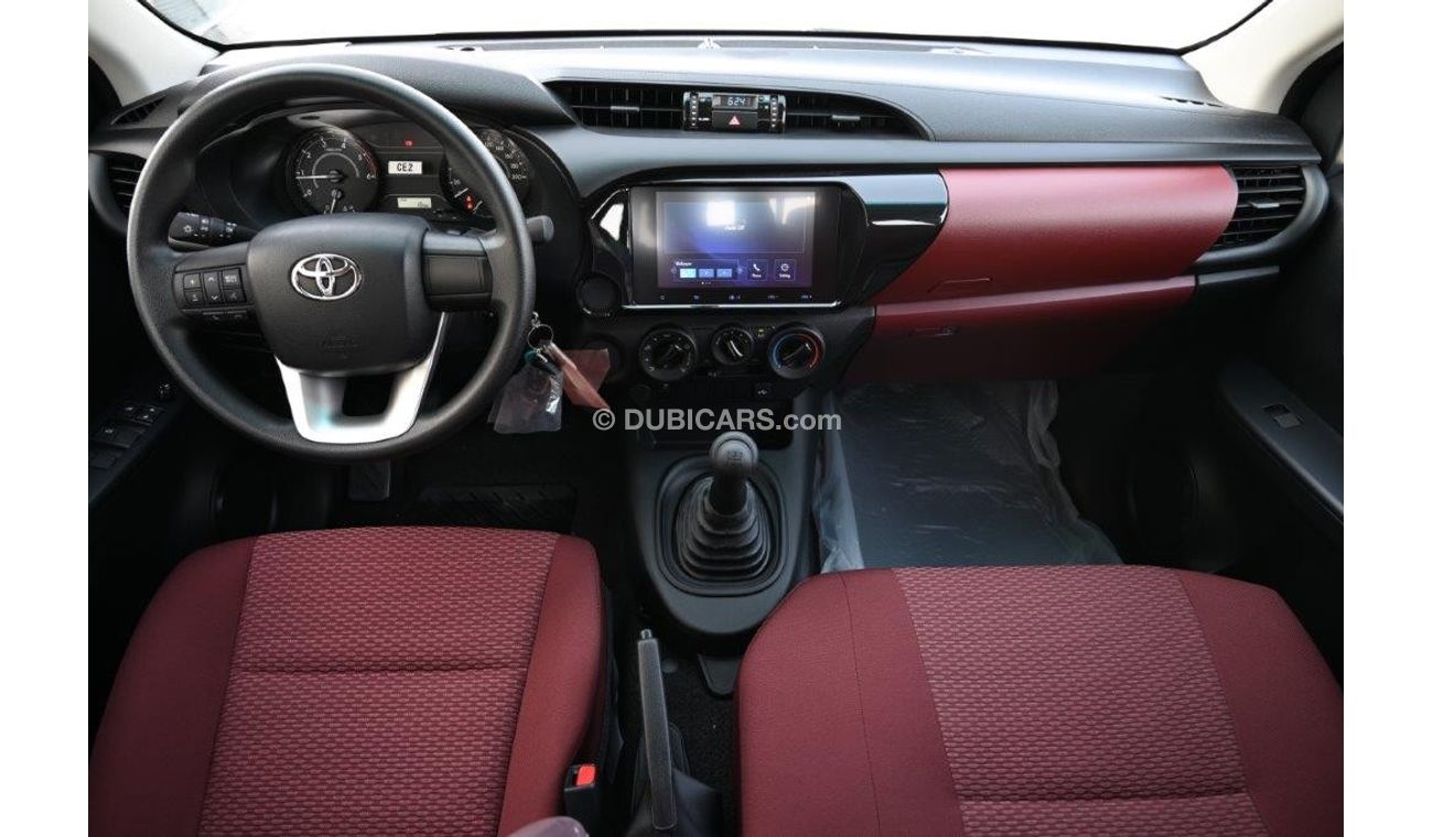 تويوتا هيلوكس 2024 MODEL HILUX DOUBLE CAB GL 2.4L DIESEL 4X2 MANUAL TRANSMISSION