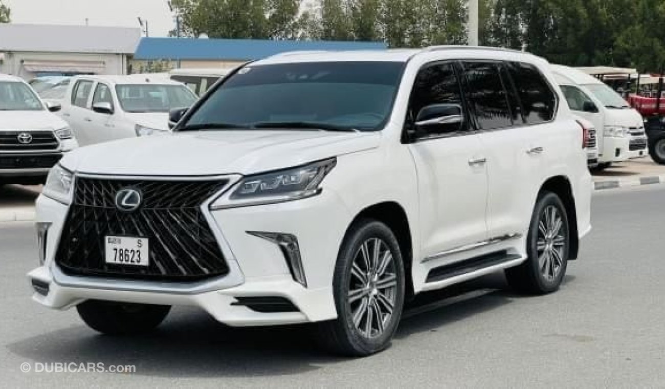 لكزس LX 570 Lexus Lx570 2016 | Premium Orange Leather Seats | 5.7l Petrol | LHD Full Options