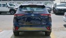 Toyota Highlander Hybrid Limited dark blue