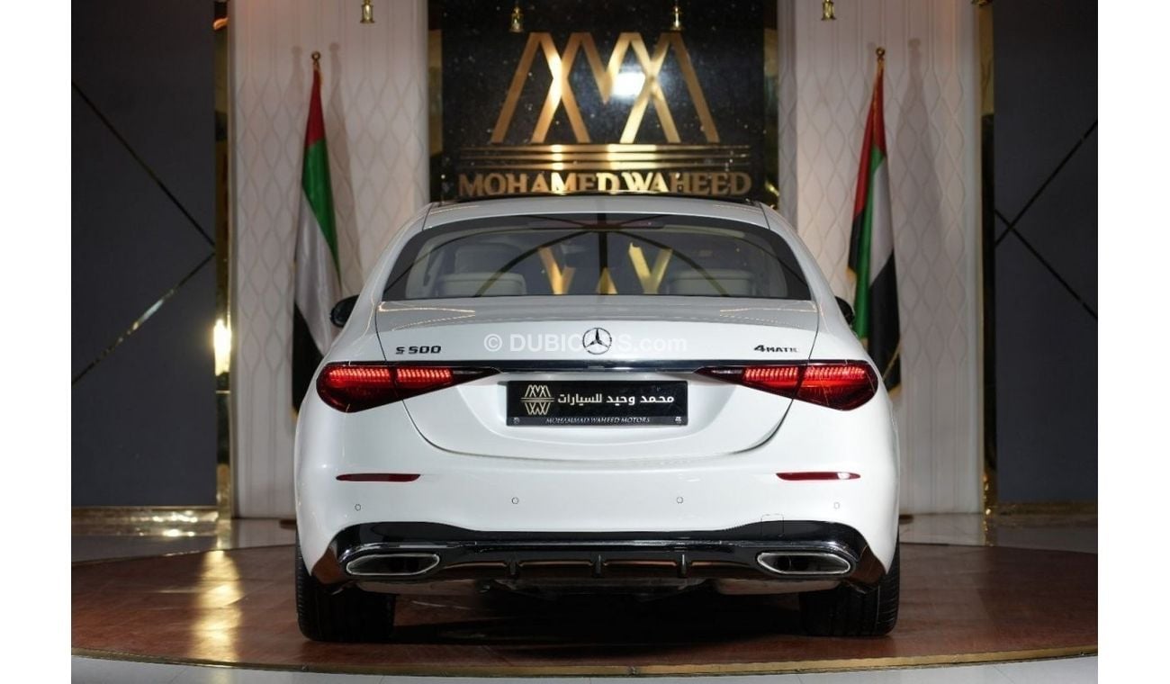 مرسيدس بنز S 500 Mercedes-Benz S 500 | 2023 GCC 4,600 KM only | Agency Warranty | AMG | Diamond Seats