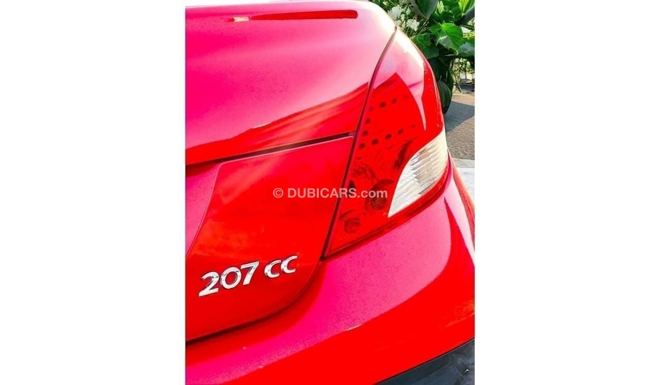 Peugeot 207 AED 1,630 PM PEUGEOT 207 CC 1.6 | HARD TOP CONVERTIBLE | WELL MAINTAINED | GCC