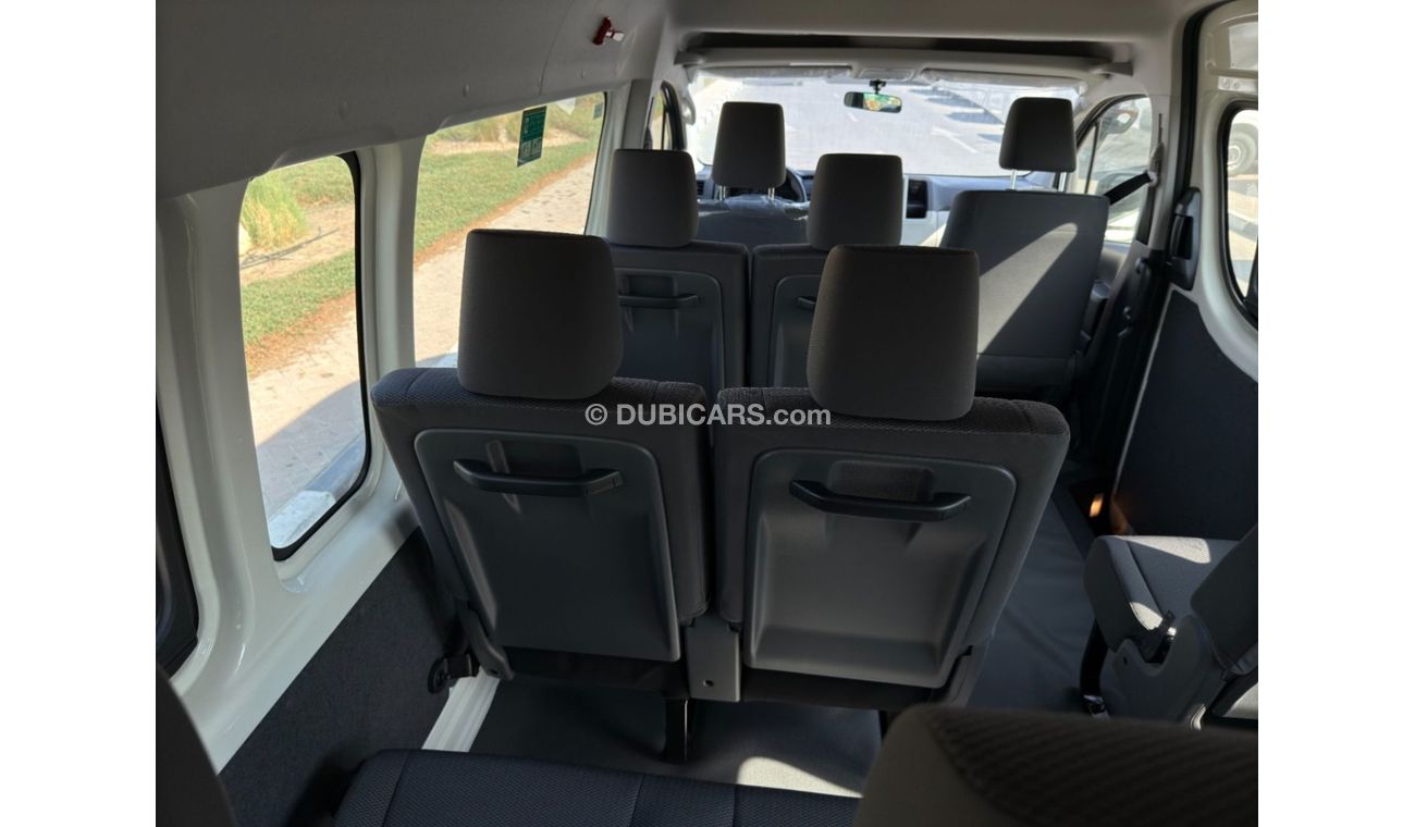 Toyota Hiace 2025 Toyota Hiace DX 13-Seater 3.5L V6 Petrol M/T (2-Point Seatbelts) Export Only