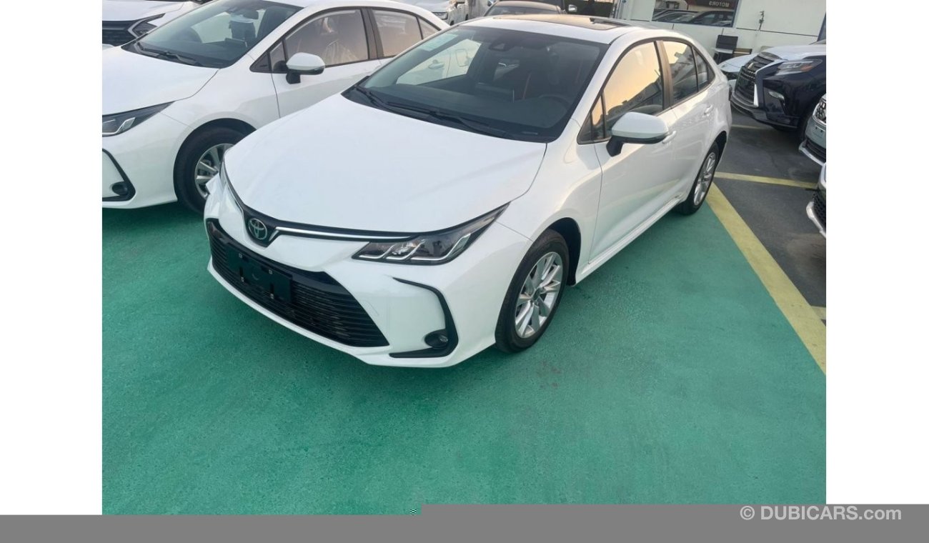 تويوتا كورولا 2023 Toyota Corolla 1200cc Camera Sunroof Push Button Automatic Zero KM