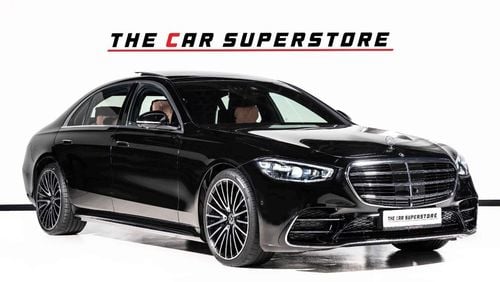 مرسيدس بنز S 580 4MATIC Exclusive 4.0L 2024-MERCEDES BENZ S580 4MATIC AMG LINE LWB-GCC-SERVICE CONTRACT AND WARRANTY