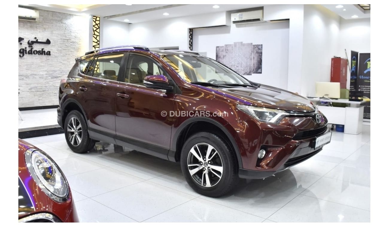 Toyota RAV4 EXCELLENT DEAL for our Toyota Rav4 GXR 4WD ( 2017 Model ) in Burgundy Color GCC Specs