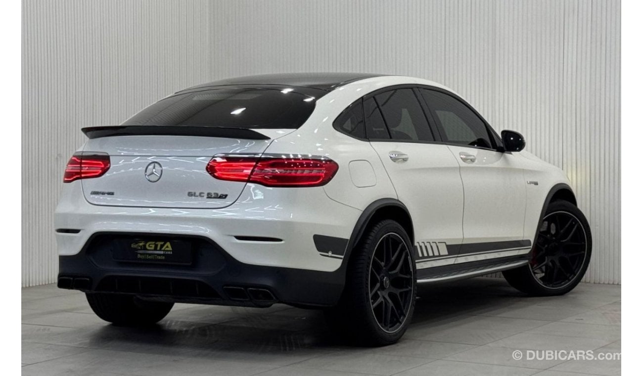 مرسيدس بنز GLC 63 2018 Mercedes-Benz GLC 63S AMG Coupe 4MATIC, One Year Warranty, Service History, GCC