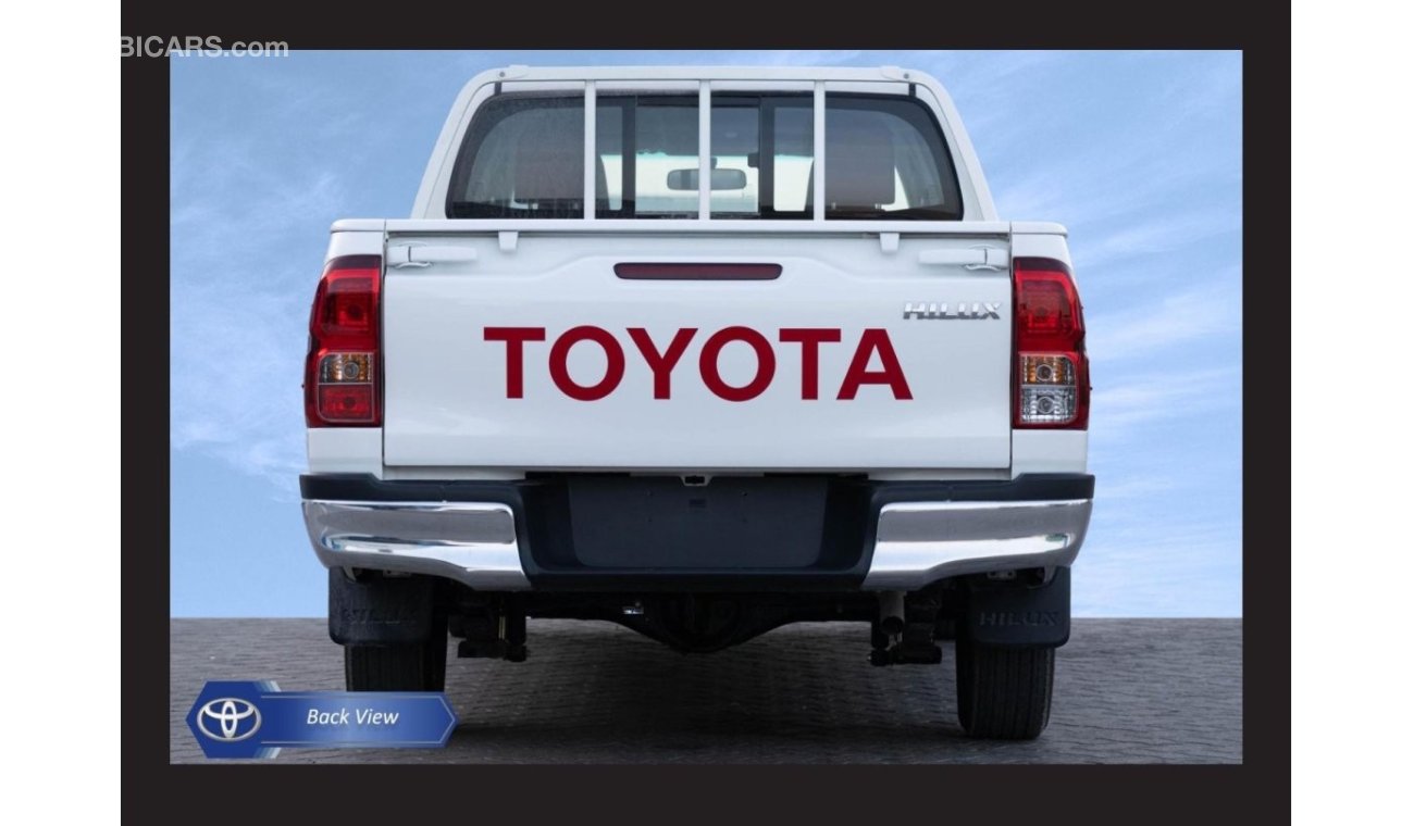 تويوتا هيلوكس TOYOTA HILUX 2.0L 4X2 D/C STD(i) M/T PTR 2023 Model Year Export price