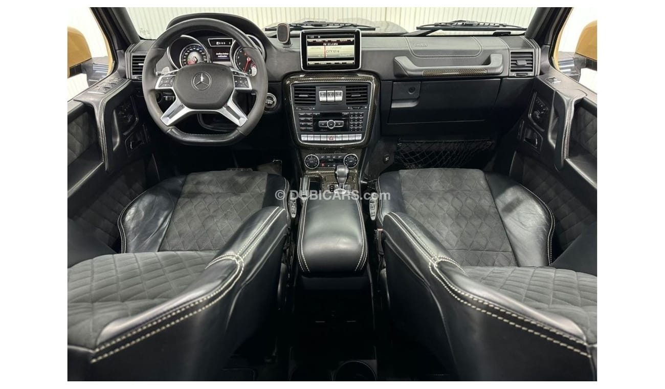 مرسيدس بنز G 500 4X4² 2016 Mercedes Brabus G500 4×4², Service History, Full Options, Excellent Condition, GCC