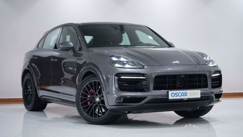 بورش كايان GTS 4.0L (455 HP) Porsche Cayenne GTS 2021 | Grey with Red Leather Interior | 34,000 KM | Gcc Full D