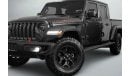 Jeep Gladiator 2020 Jeep Gladiator Rubicon / Full Jeep Service History