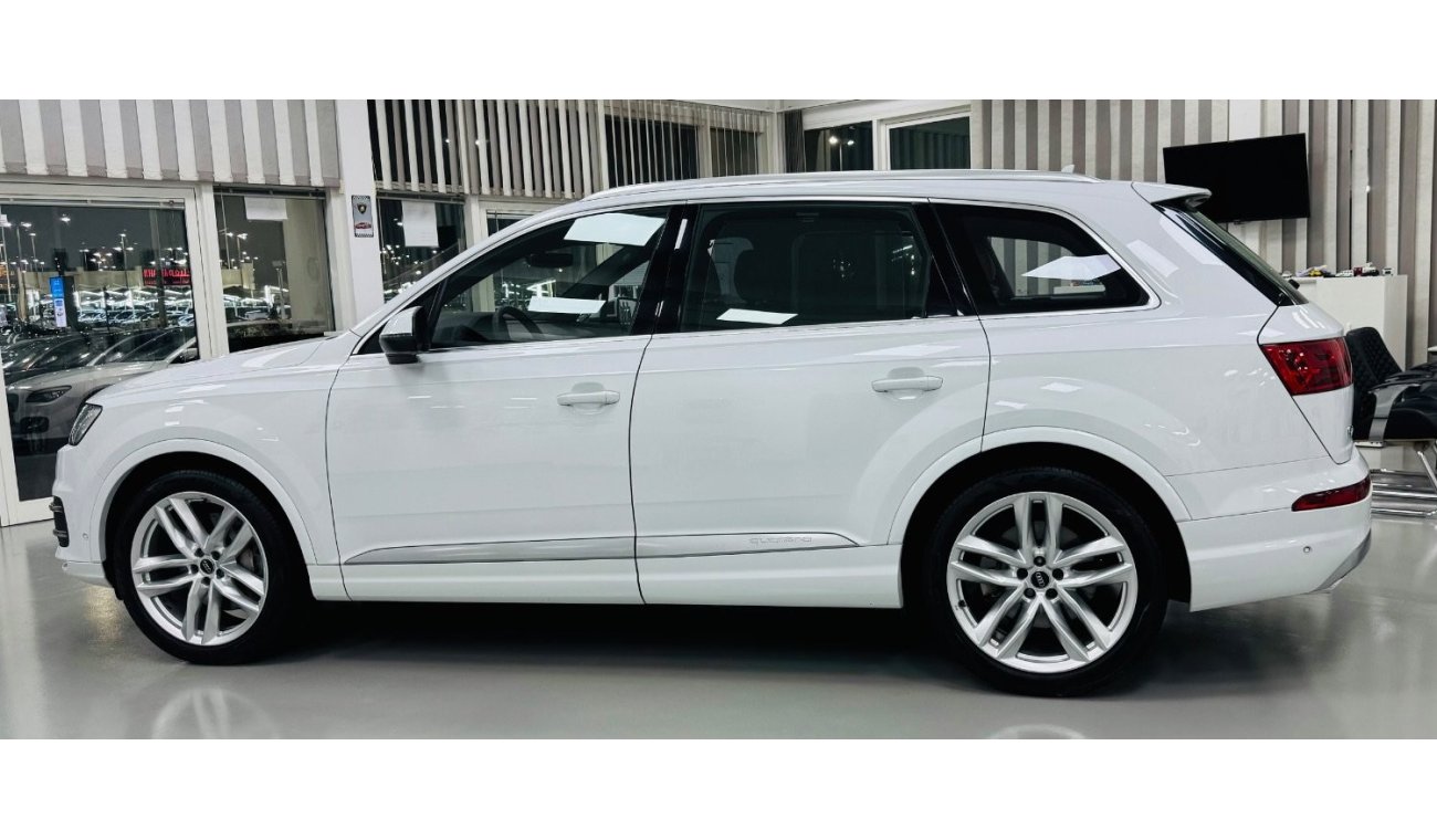 Audi Q7 45 TFSI quattro S-Line Luxury GCC .. FSH .. Original Paint .. Top Range .. V6 .. Perfect Condition