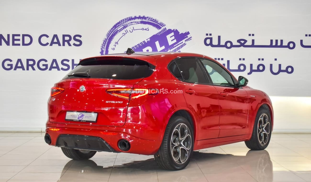 Alfa Romeo Stelvio Veloce | 2022 | Warranty Service | Service History