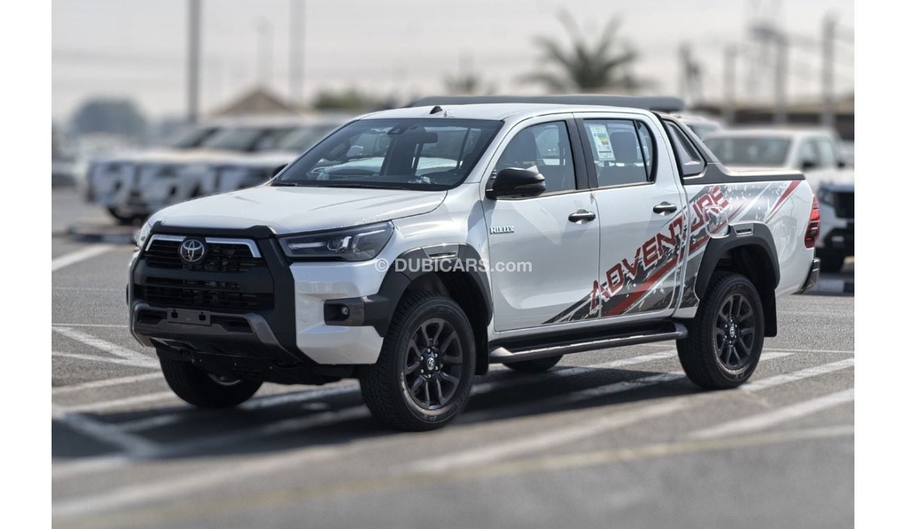 تويوتا هيلوكس 2024 TOYOTA HILUX ADVENTURE 2.8L D/CAB DIESEL AUTOMATIC TRANSMISSION