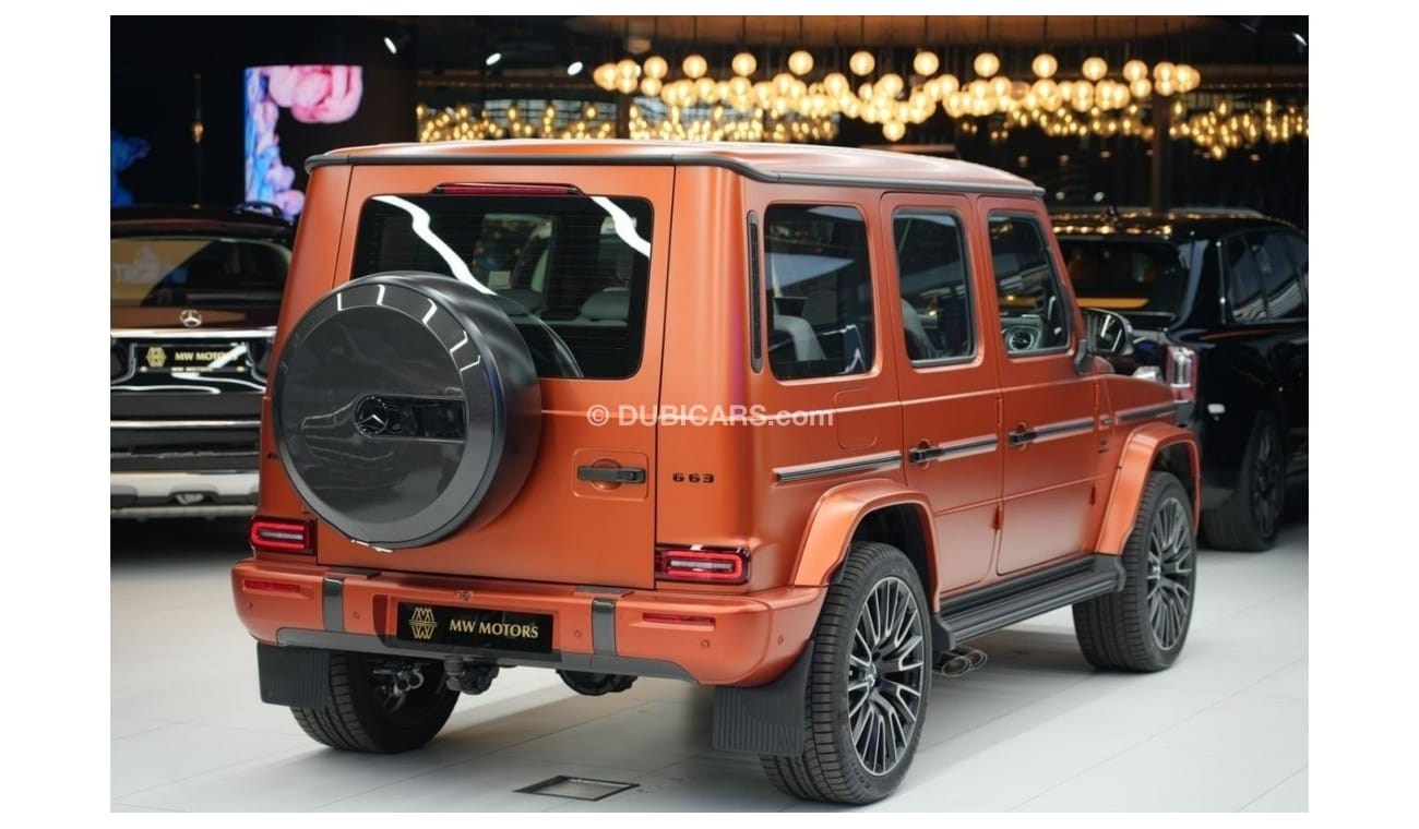 Mercedes-Benz G 63 AMG Mercedes-Benz G63 | 2025 GCC 0km | Agency Warranty | AMG | 22 Inch Rims | Double Night Package