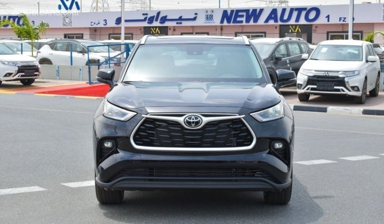 تويوتا هايلاندر For Export Only !Brand New Toyota Highlander XLE  GHL24-XLE 2.4T Petrol | Black/Black | 2023 |