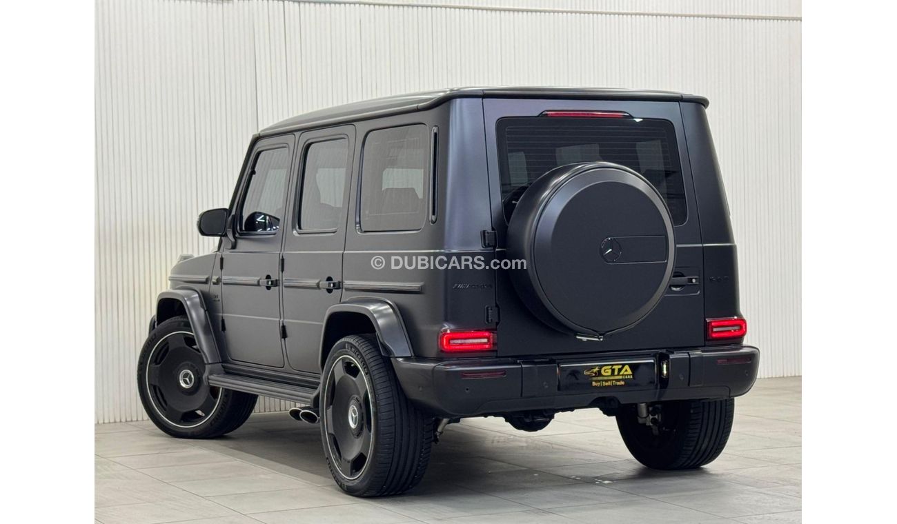 مرسيدس بنز G 63 AMG Std 4.0L 2019 Mercedes Benz G63 AMG Double Night Package, One Year Warranty, Service History, GCC