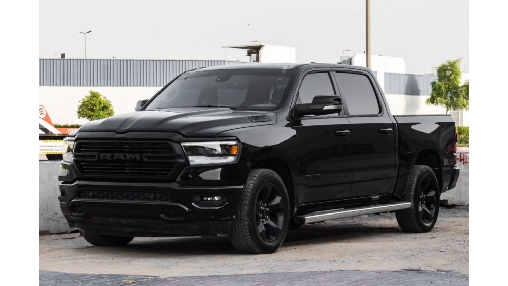 Dodge Ram Ram 1500 L 19 L Bighorn L Lifted L Full Option Leather Seats Custom Wheels L Hemi I 1 Year Wa For Sale Aed 105 000 Black 19