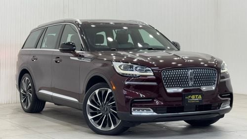 لينكولن أفياتور Reserve 3.0L 2022 Lincoln Aviator Reserve, Agency Warranty, Full Service History, GCC