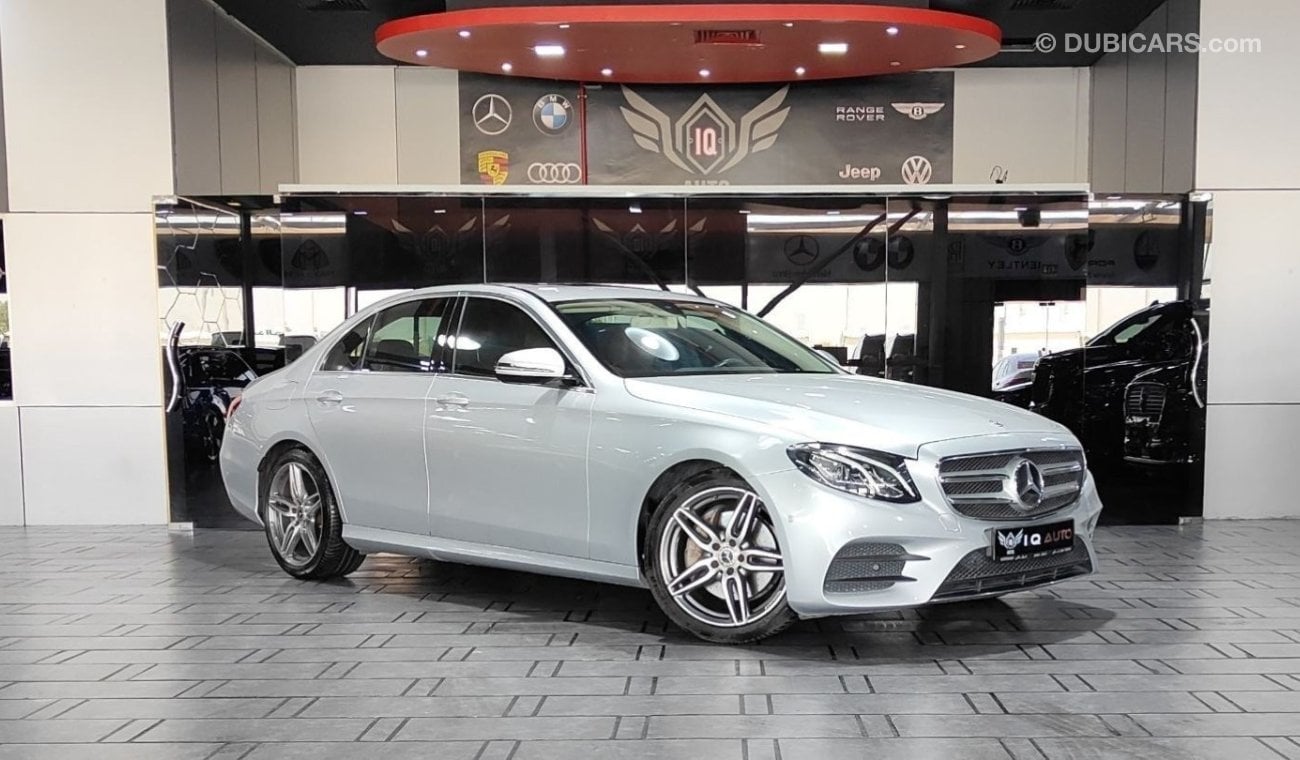 Mercedes-Benz E200 AED 2,000 P.M | 2019 MERCEDES BENZ E200 AMG KIT 2.0L | SUNROOF | GCC | UNDER GARGASH WARRANTY