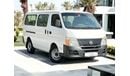 Nissan Urvan Std 2.5L (14 Seater) NISSAN URVAN 2.5L I4 RWD | GOOD CONDITION |  GCC | WELL MAINTAINED | 12 SEATERN