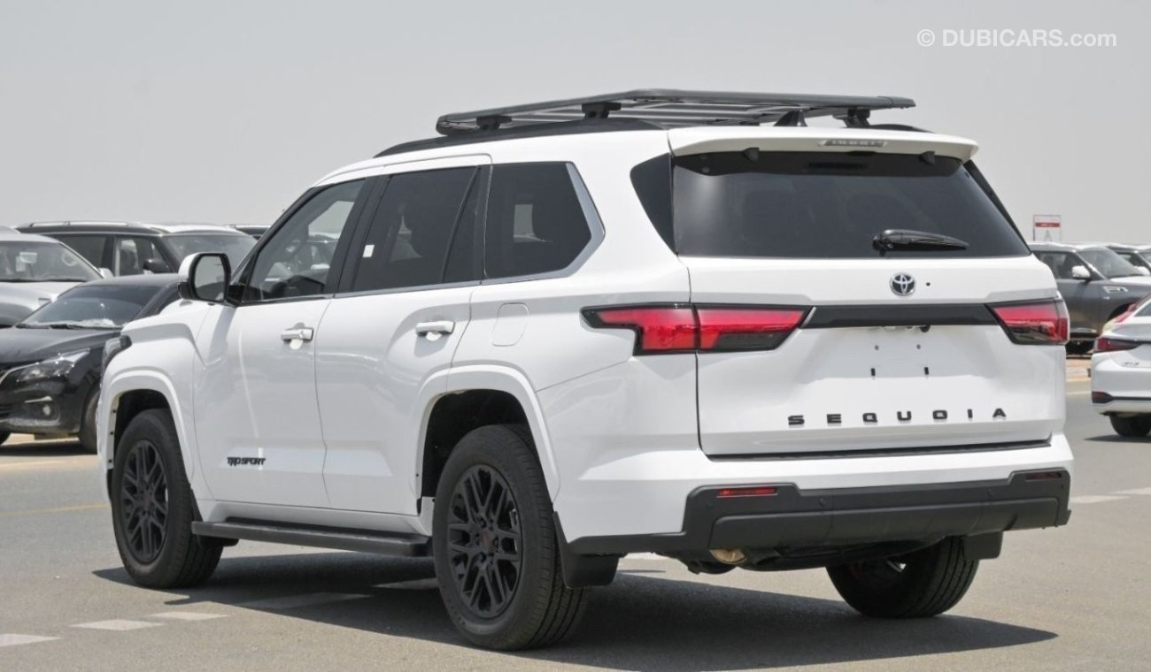 تويوتا سيكويا Brand New Toyota Sequoia SR5 SEQ35-P-23-SR5-01 3.5TT | Petrol | White/Black | 2023 | For Export