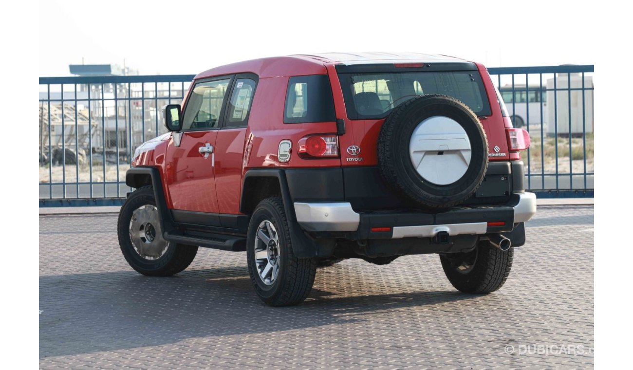 Toyota FJ Cruiser 2023 Toyota FJ Cruiser 4.0 W/0 JBL - Red inside Grey | Export Only