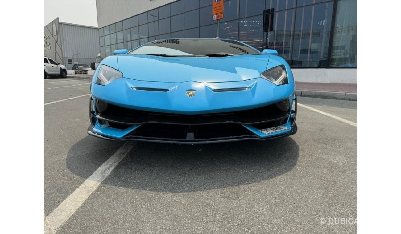 Lamborghini Aventador LP700-4 this Lamborghini Aventador, upgraded with the exclusive SVJ kit