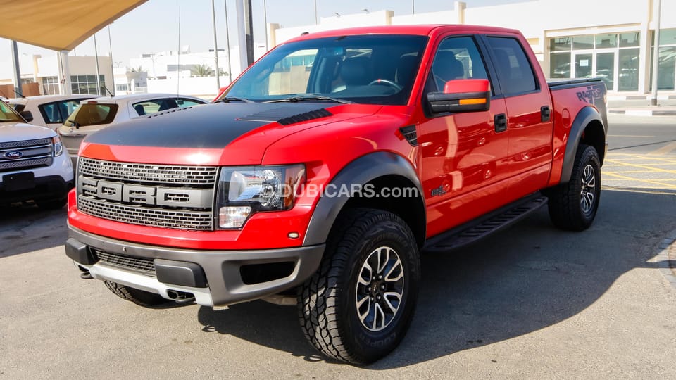 Ford Raptor SVT 6.2L for sale: AED 124,000. Red, 2012