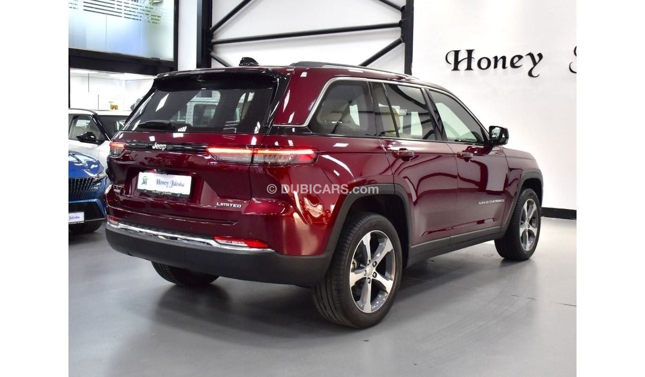 Jeep Grand Cherokee EXCELLENT DEAL for our Jeep Grand Cherokee 4x4 Limited ( 2024 Model ) in Red Color GCC Specs