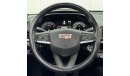 Cadillac CT4 Luxury 2020 Cadillac CT4 350T, Cadillac Warranty + Service Pack, Full Cadillac Service History, GCC