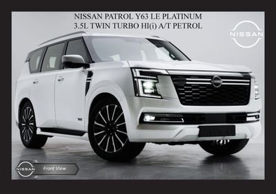 نيسان باترول LE Platinum City 3.5L NISSAN PATROL Y63 LE PLATINUM 3.5L TWIN TURBO HI(i) A/T PTR 2025 Export Only