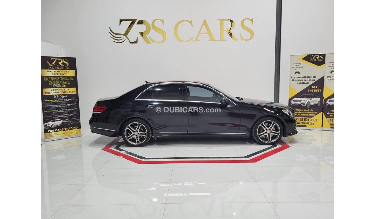 مرسيدس بنز E 400 AED 1,300 P.M | 2014 MERCEDES E400 | V6 3.5L | Japanese Specs