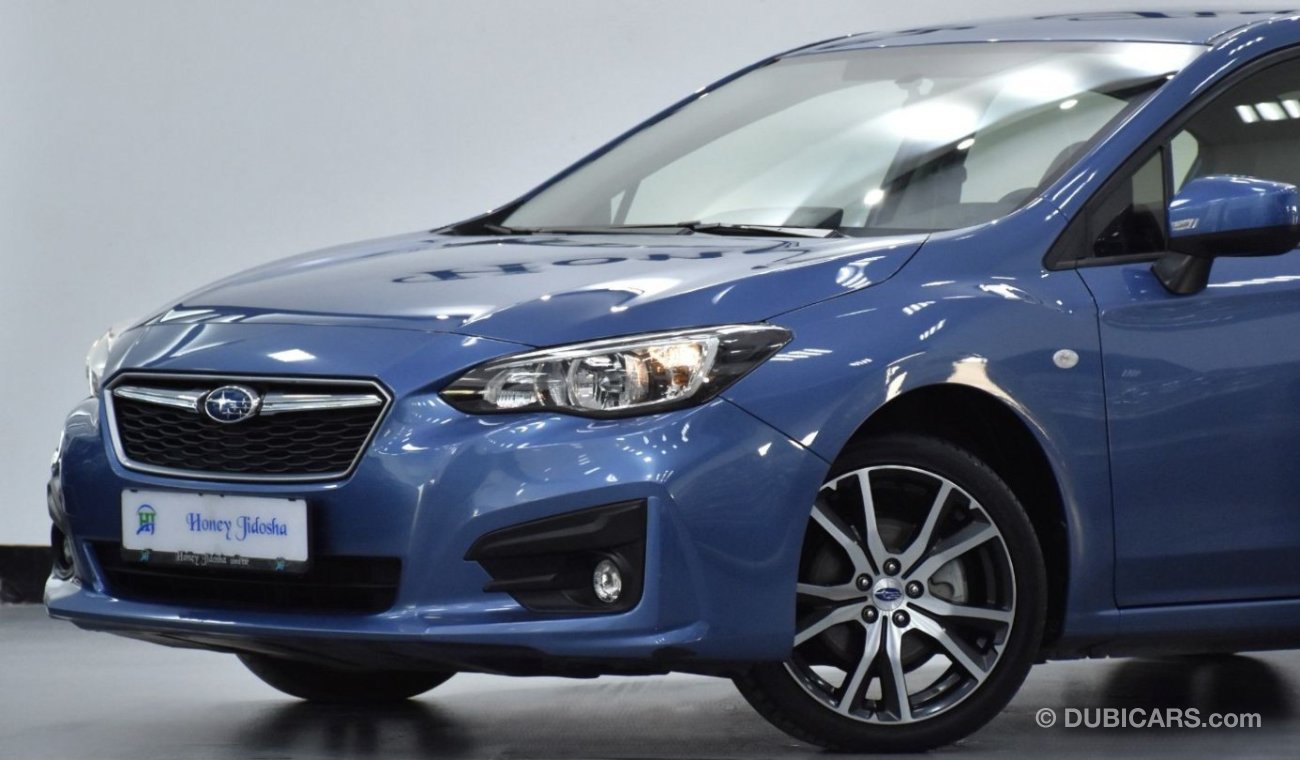 سوبارو إمبريزا EXCELLENT DEAL for our Subaru Impreza AWD ( 2019 Model ) in Blue Color GCC Specs