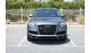 Audi Q7 TFSI quattro S-Line 0% DP - FSH - AUDI Q7 S-LINE 3.0SC 2015 - FIRST OWNER - WELL MAINTAINED - GCC