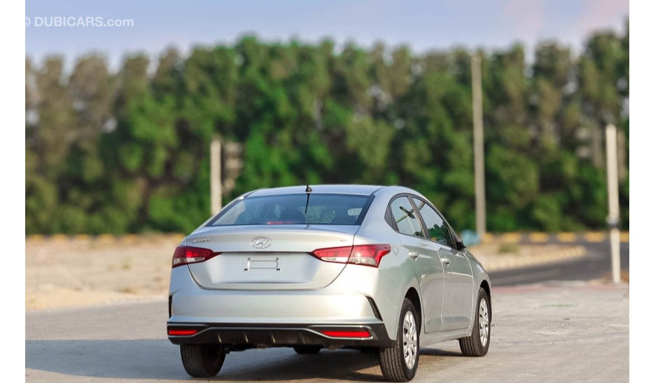 هيونداي أكسنت GL 1.6L (138 HP) Sedan Hyundai Accent 1.6L 2022, GCC, unpainted, accident-free, in excellent conditi