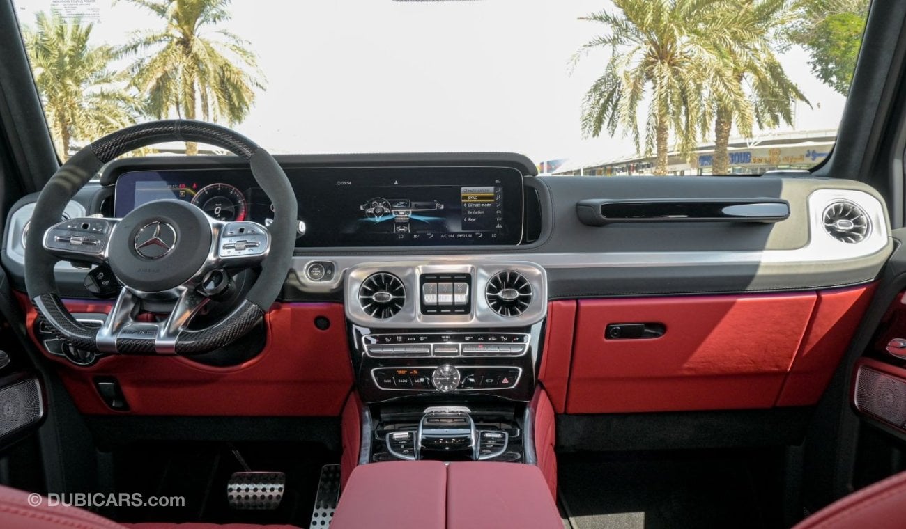 مرسيدس بنز G 63 AMG Std Mercedes G63 AMG - Designo Nachtschwarz Magno Color - Carbon Fiber - Rear Screens - 2022