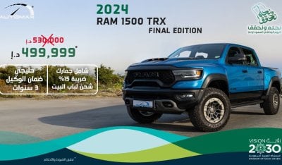 RAM 1500 TRX Crew Cab SRT ''Final Edition'' , 2024 GCC , 0Km , With 3 Years or 60K Km Warranty @Official Dealer