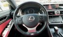 Lexus IS300 LEXUS IS300 F SPORT 2020 GCC AL FUTTAIM LEXUS LOW MILEAGE SINGLE OWNER IN MINT CONDITION