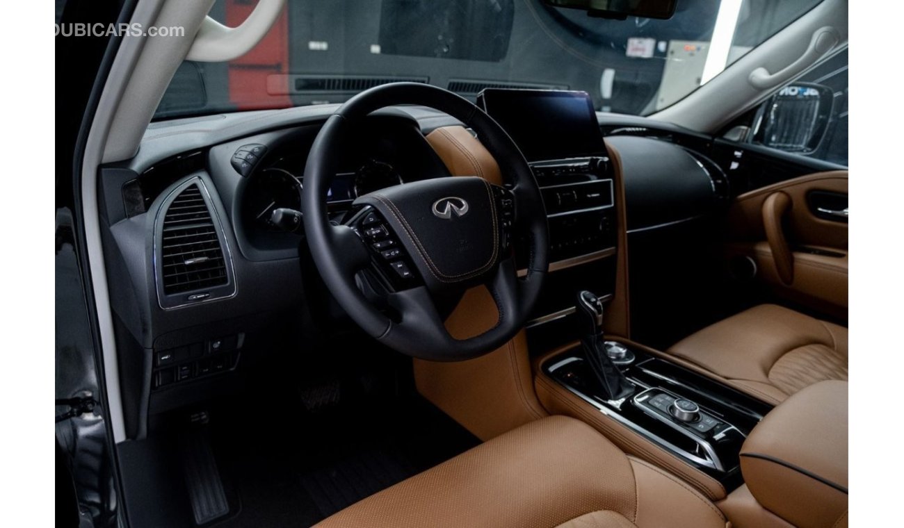 إنفينيتي QX80 2023 INFINITI QX80 LUXE SENSORY V8 5.6L WITH BEYOND SERIES LIMITED EDITION - EXPORT ONLY