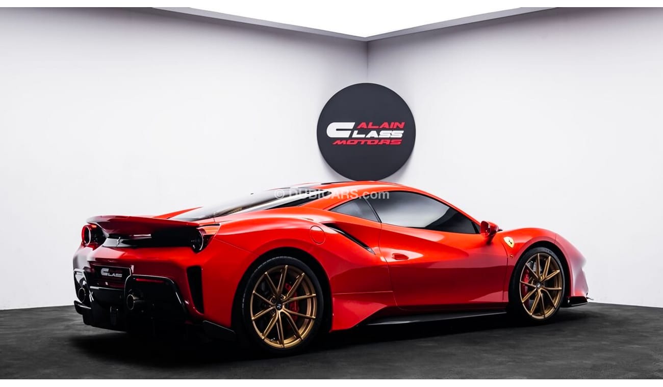 Ferrari 488 Pista 2019 - GCC - Under Warranty and Service Contract