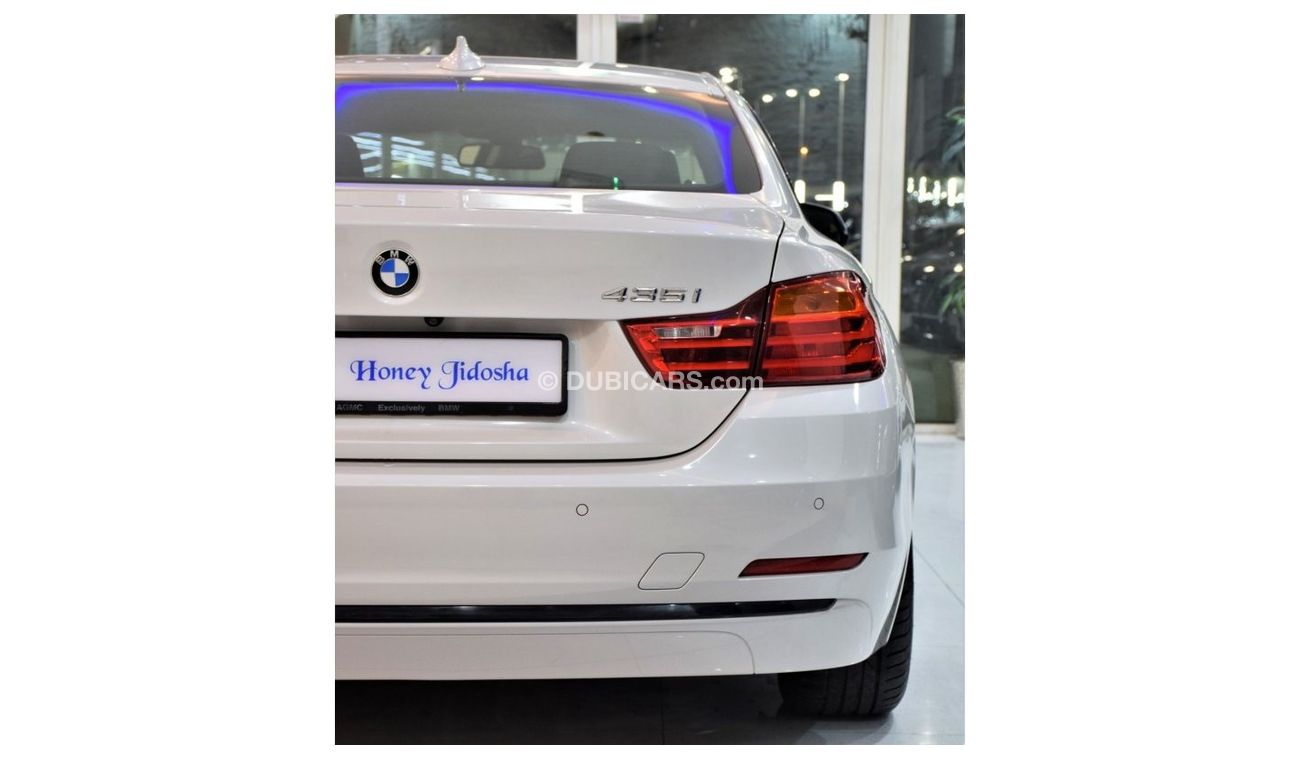 BMW 420i EXCELLENT DEAL for our BMW 420i Sport ( 435i Badge ) ( 2015 Model! ) in White Color! GCC Specs