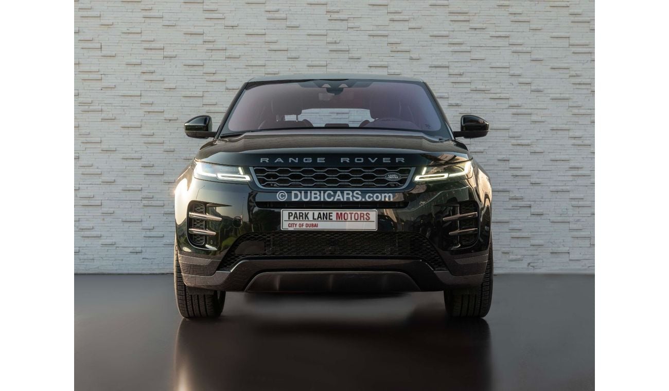 Land Rover Range Rover Evoque AED 2,595 PM • EVOQUE S P200 R-DYNAMIC • OFFICIAL LAND ROVER WARRANTY + SERVICE CONTRACT UNTIL 2025