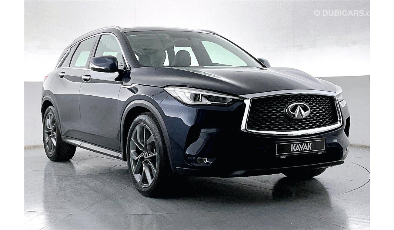 Infiniti QX50 Luxe Sensory Proassist | 1 year free warranty | 0 down payment | 7 day return policy