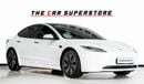 Tesla Model 3 2024 - TESLA MODEL 3 RWD - GCC - SERVICE CONTRACT - WARRANTY AVAILABLE