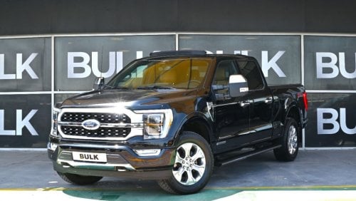 Ford F-150 F-150 Platinum - PowerBoost - Panoramic Roof - 360 Cameras - Electric Side Steps - Original Paint