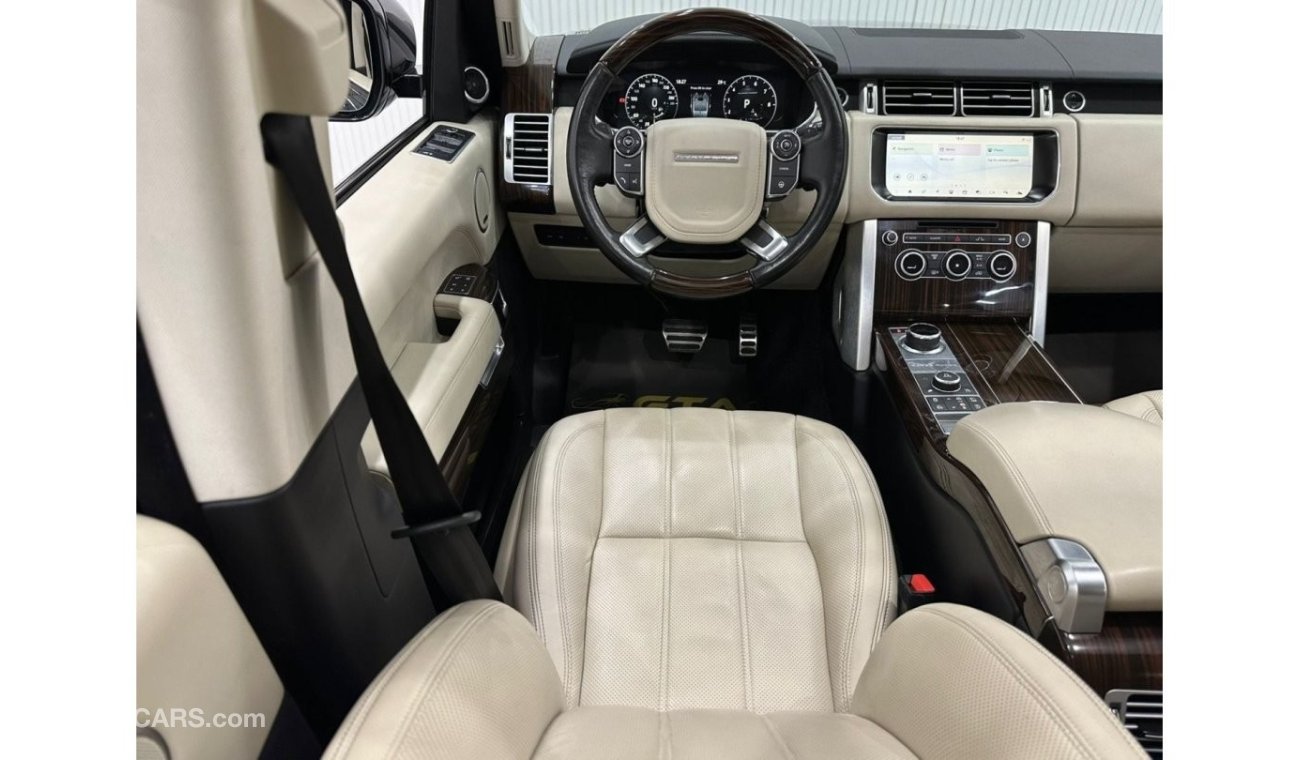 لاند روفر رانج روفر فوج إس إي سوبرتشارج 2017 Range Rover Vogue SE Supercharged, Warranty, Service History, Full Options, Low Kms, GCC