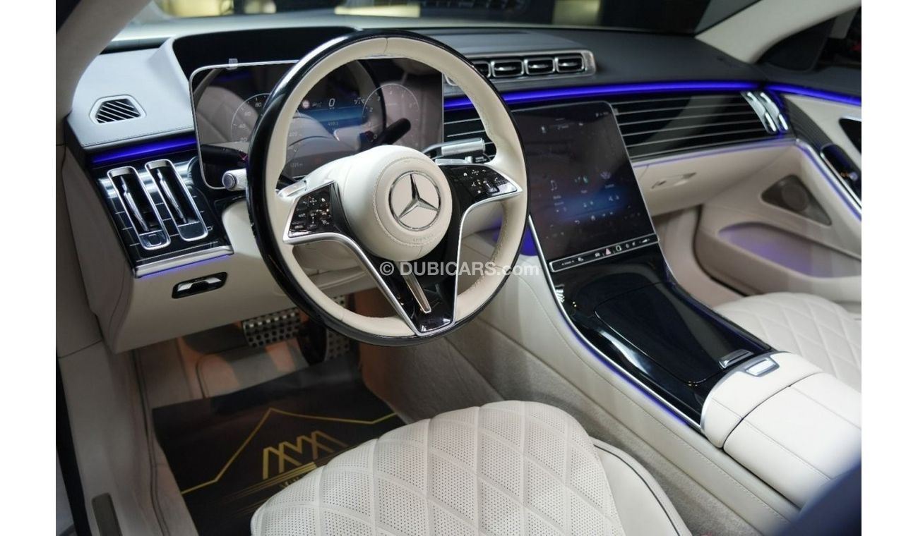 مرسيدس بنز S 500 Mercedes-Benz S 500 | 2023 GCC 4,600 KM only | Agency Warranty | AMG | Diamond Seats