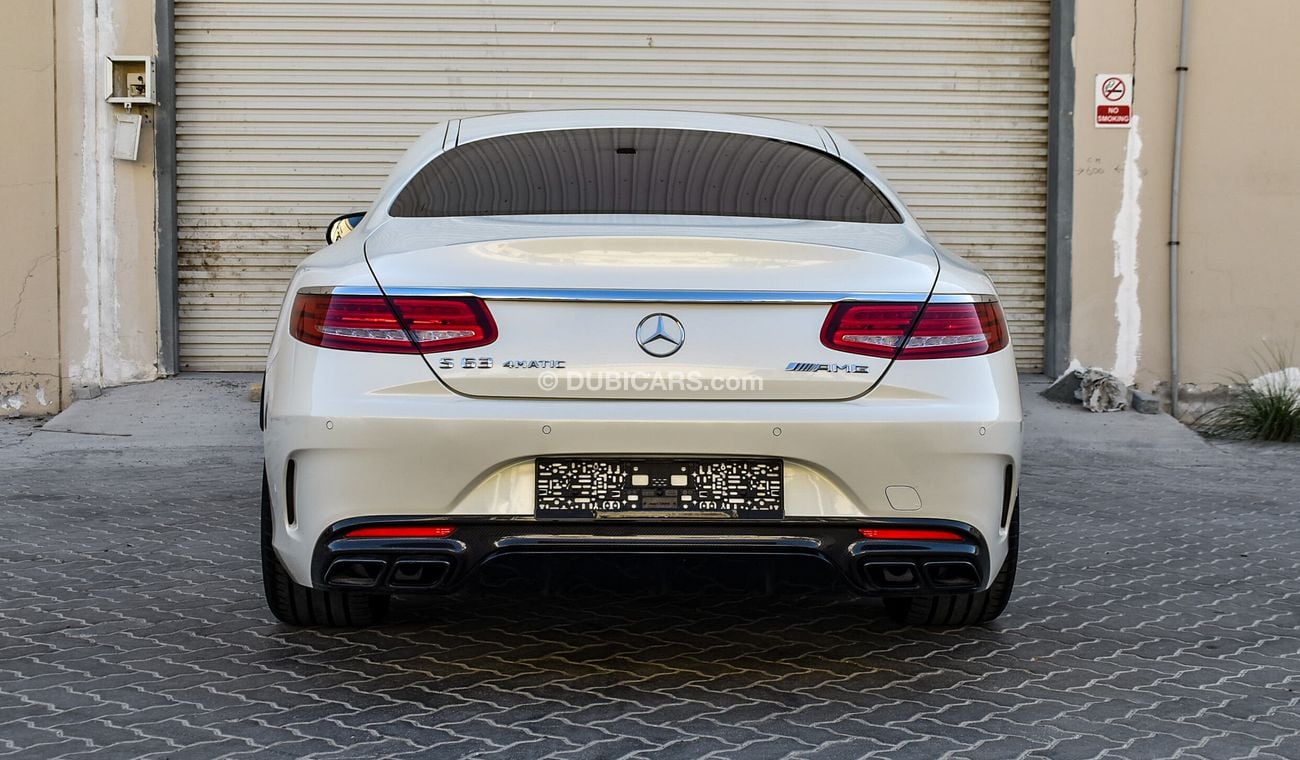 مرسيدس بنز S 63 AMG كوبيه 4Matic