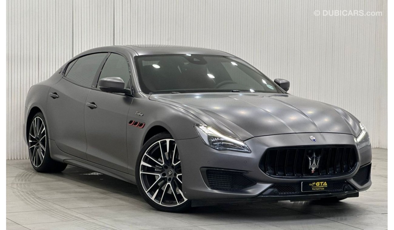 مازيراتي كواتروبورتي 2021 Maserati Quattroporte Trofeo, Jan 2026 Al-Tayer Warranty, Full Agency Service History, GCC